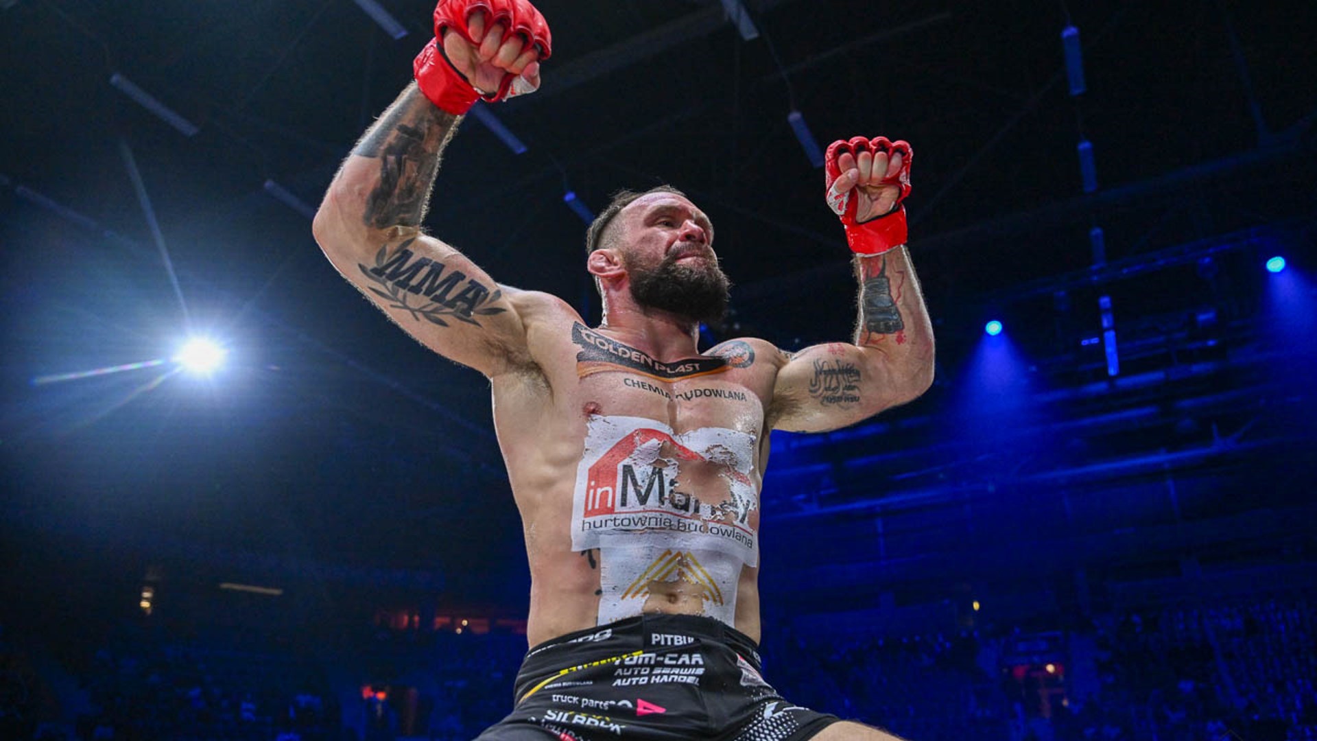 Michał Michalski po zwycięstwie na KSW 121