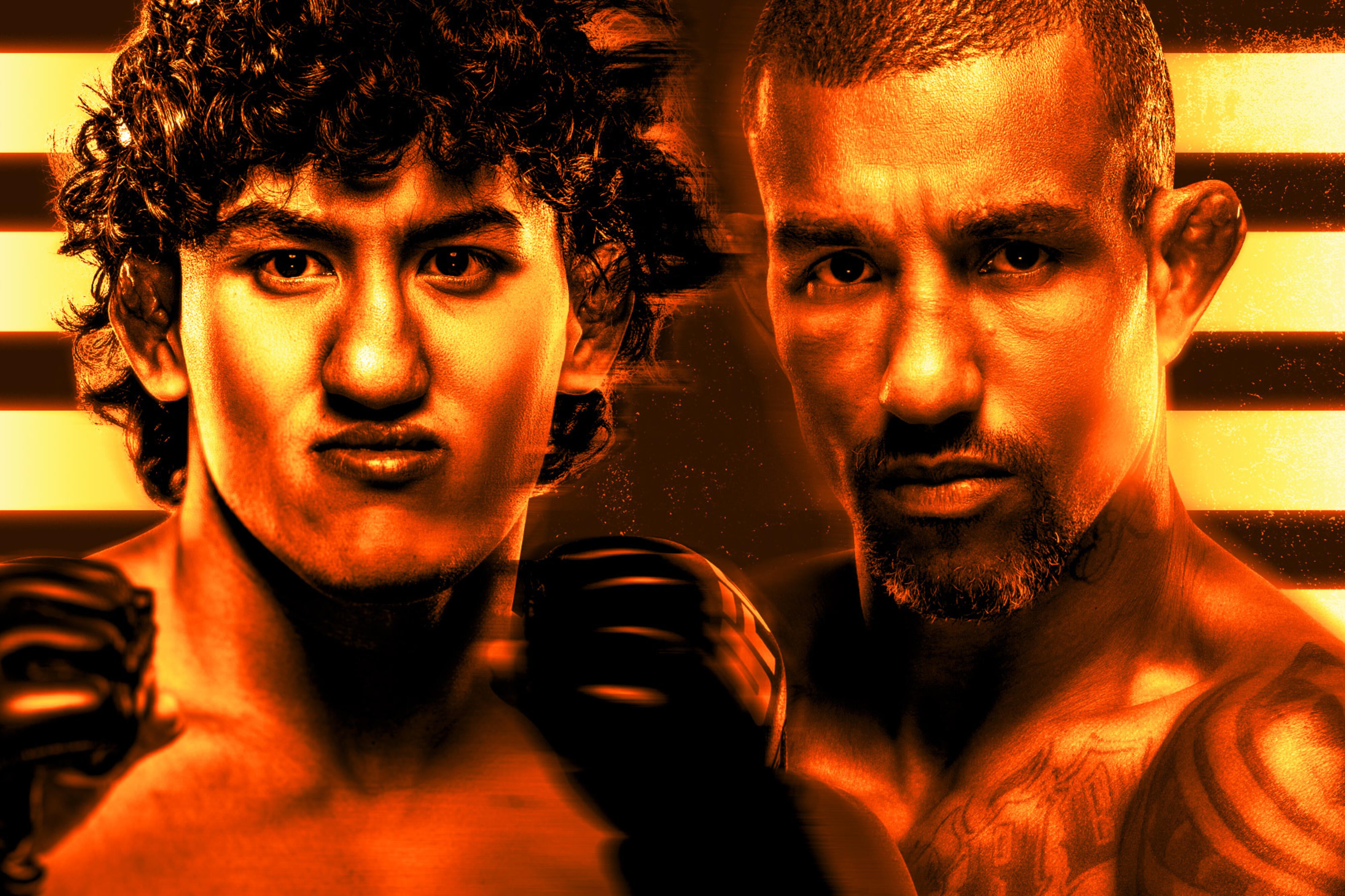 Oficjalna grafika UFC Fight Night Rosas Jr. kontra Barcelos